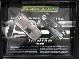 BOXED LTD EDITION SCALEXTRIC 1955 Merc Benz 300 SLR & Jaguar D Type SLOT CARS