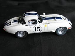 BOXED REVELL JAGUAR E TYPE ( #15 LE MANS 1963 ) SLOT CAR