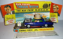 Corgi 497 Man From UNCLE Oldsmobile Thrush-Buster 1960\'s Mint in V Near Mint Box