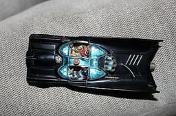 CORGI BATMAN BATMOBILE.... ORIGINAL !!!! SCARCE MATTE BLACK !!!!!!!