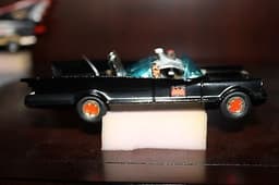 CORGI BATMAN BATMOBILE.... ORIGINAL !!!! SCARCE MATTE BLACK !!!!!!!