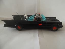 Corgi Batmobile 267 in Excellence Condition with Box Plinth and Packing pieces