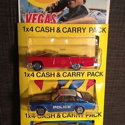 CORGI Junior Carded Rare Blister Set Nos . 50,24,96 Vegas , Superman diecast