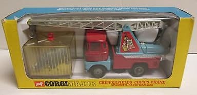 Corgi Toys, 1144, Chipperfields Scammell Handyman Circus Truck, rare