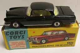 Corgi Toys, 230, Mercedes Benz 220SE Coupe, rare