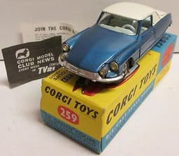 Corgi Toys, 259, Citroen \'\'Le Dandy\'\' Coupe, rare