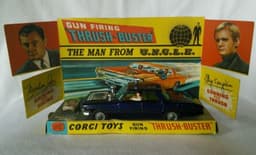 CORGI TOYS 497 - THE MAN FROM UNCLE THRUSHBUSTER - BOXED WITH WAVERLY RING