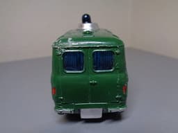 CORGI TOYS No 464 VINTAGE COMMER POLICE VAN DEEP GREEN EXPORT MODEL VERY RARE VG