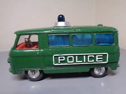 CORGI TOYS No 464 VINTAGE COMMER POLICE VAN DEEP GREEN EXPORT MODEL VERY RARE VG