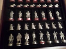 Danbury mint Dr Who chess set