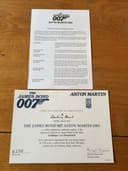 DANBURY MINT JAMES BOND 007 ASTON MARTIN DB5 1:24 scale Diecast model