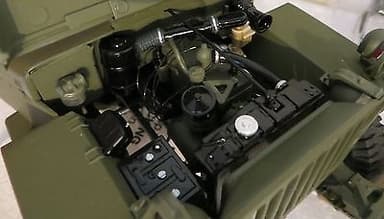 Diecast Danbury mint Jeep WWII mint condition in original packaging