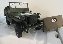 Diecast Danbury mint Jeep WWII mint condition in original packaging