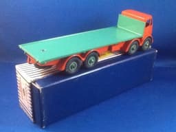 DINKY 902 FODEN FLAT TRUCK ORANGE GREEN MINT BOXED FREE UK P&P