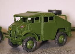 Dinky B & B Militar Kit Chevrolet Field Artillery Tractor Gun & Limber Code 3