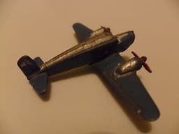 Dinky France aeroplane #61b Potez 56 avion rare pre war French aircraft.
