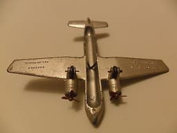 Dinky France aeroplane #64bz Bloch 220 airliner, pre war aircraft.