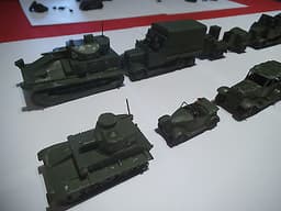 DINKY MECCANO PRE WAR MECHANISED ARMY GIFT SET NO 156 - RARE!