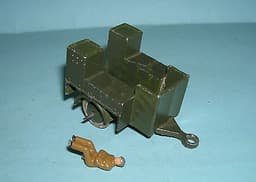 Dinky prewar #151c Military Cooker Trailer