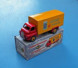 DINKY SUPERTOYS 923 ORIGINAL BIG BEDFORD VAN "HEINZ" VNM BOXED!!!