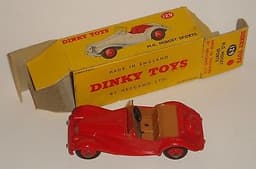 Dinky Toys 129 MG Midget Sports Car US issue NMint VERY SCARCE!