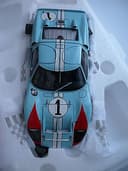 Exoto 1:18 Diecast 1966 Ford GT40 Mk II Le Mans Aficionado Deluxe Gift Set