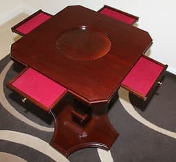 Franklin Mint Scrabble board (complete with all the extras) and Scrabble table