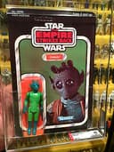 GREEDO AFA 80 ESB 41 BACK / 80-85-90 CLEAR B/ 1980 KENNER STAR WARS VINTAGE