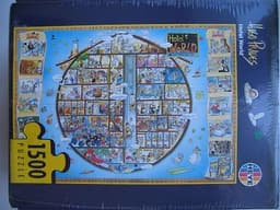 Heye Puzzle 1500 Hugo Prades - Hotel Wolrd NEW SEALED BNIB MINT VERY RARE
