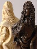 interesting full size vintage Louis XIV of France Chess Set chessmen pieces