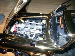 James Bond 007 22ct Gold Plated Diecast Aston Martin DB5 Danbury Mint 1/24 Scale