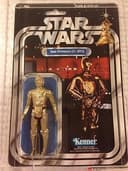 Kenner Vintage Star Wars C-3PO See Threepio 20 B Back AFA 80 MOC