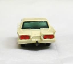 Matchbox Lesney No 75 Ford Thunderbird , Regular Black Plastic Wheels Black Base