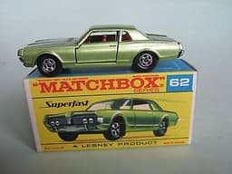 Matchbox MB62 Mercury Cougar