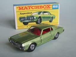 Matchbox MB62 Mercury Cougar