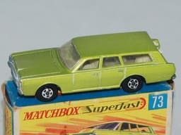 Matchbox Superfast No73a Mercury Commuter - RARE WIDE Arches (SMALL Wheels)