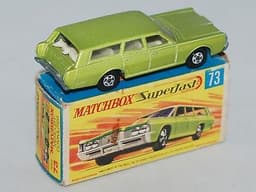 Matchbox Superfast No73a Mercury Commuter - RARE WIDE Arches (SMALL Wheels)