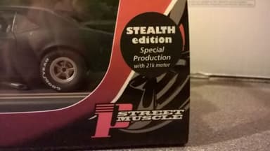 PIONEER J-CODE SPECIAL CHEVY CAMARO SS396 STEALTH SLOT CAR 1 OF 10 BRAND NEW.