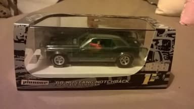 PIONEER MUSTANG NOTCHBACK SLOT CAR J-CODE SPECIAL X RAY ODDITY 1 of 1.BRAND NEW.