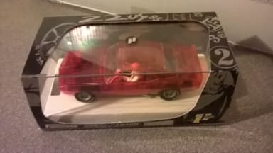 PIONEER SLOT CAR J-CODE SPECIAL CHEVY CAMARO RED X-RAY 1 OF 18 BRAND NEW.