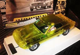 PIONEER SLOT CAR J-CODE SPECIAL NOTCHBACK MUSTANG TEST MOULDING \'X-RAY ODDITY\'