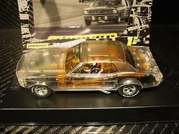 PIONEER SLOT CAR J-CODE SPECIAL NOTCHBACK MUSTANG TEST MOULDING \'X-RAY ODDITY\'