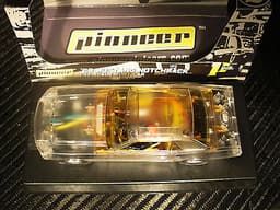 PIONEER SLOT CAR J-CODE SPECIAL NOTCHBACK MUSTANG TEST MOULDING \'X-RAY ODDITY\'