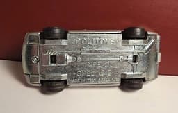 Politoys Export 1:43 Opel CD Show Car Loose Silver No. E21 Italy Nice