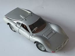 Politoys m polistil N536 Dino Pininfarina Italy scale 1:43 silver diecast model