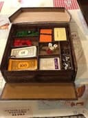 Rare Snakeskin Box Monopoly board game. Vintage collectable Adults children and