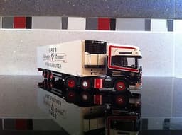 RARE TEKNO COLLECTORS CLUB MODEL IN GIBBS OF FRASERBURGH SCANIA AND FRIDGE