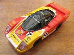 RARE TOMY AURORA AFX HO SCALE SLOT CAR SHELL/DUNLOP PORSCHE 962C LE MANS CAR