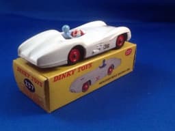 RARE VERSION DINKY 237 MERCEDES RACING CAR Racing No 36 BLACK STICKER
