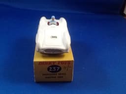 RARE VERSION DINKY 237 MERCEDES RACING CAR Racing No 36 BLACK STICKER